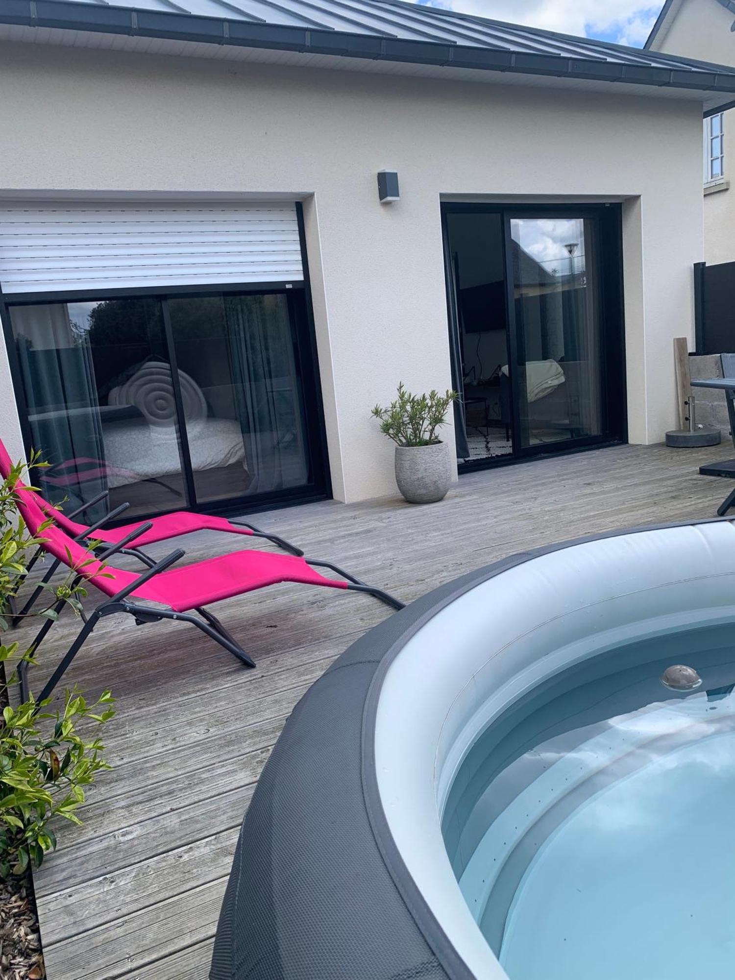 Le Refuge De La Baie Villa Beaussais Sur Mer Bagian luar foto
